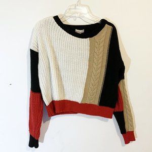 Color Block Sweater